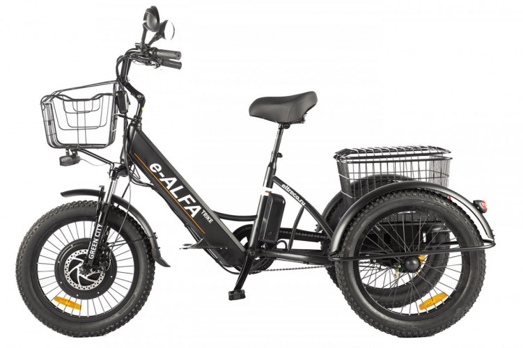 Электрофэтбайк Eltreco Green City e-ALFA Trike в Хабаровске