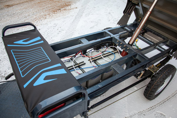 Грузовая электрическая тележка Rutrike Титан 2000 Гидравлика в Хабаровске