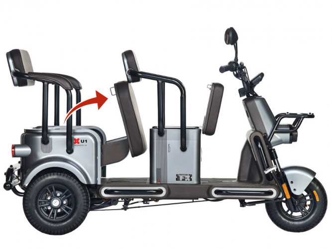 Пассажирский электротрицикл Wanshida U1-X в Хабаровске