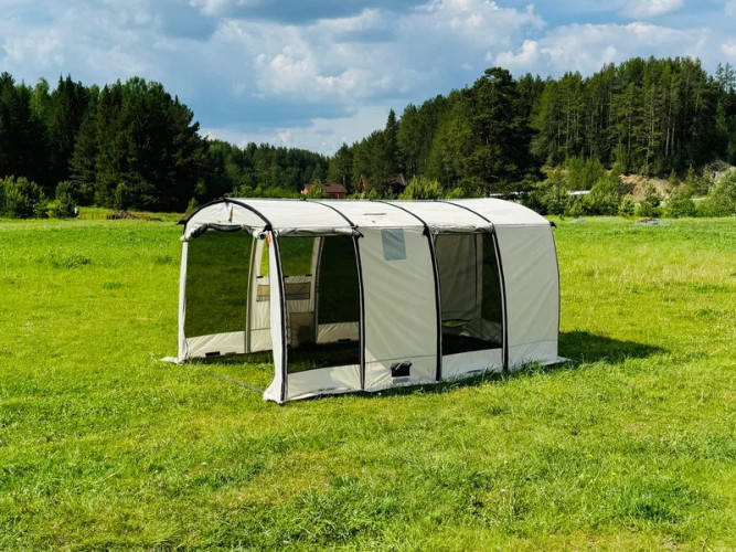 Шатер - Мобильная баня-палатка Морж Shelter XL в Хабаровске