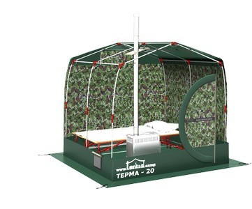 Мобильная баня ТЕРМА-20 в Хабаровске