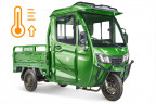 Электротрицикл Rutrike КАРГО Кабина обогрев 1500 грузовой в Хабаровске