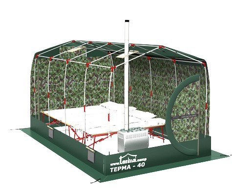 Зимняя палатка Терма-42 в Хабаровске