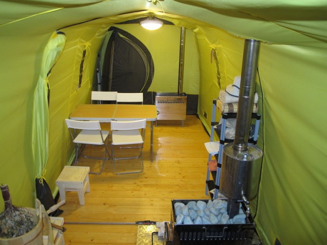 Зимняя палатка Терма-42 в Хабаровске