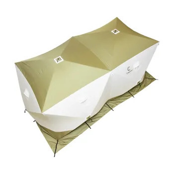 Палатка зимняя куб СЛЕДОПЫТ Premium Дубль в Хабаровске