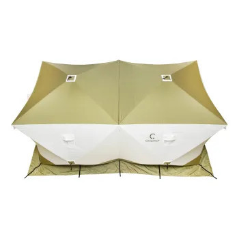 Палатка зимняя куб СЛЕДОПЫТ Premium Дубль в Хабаровске