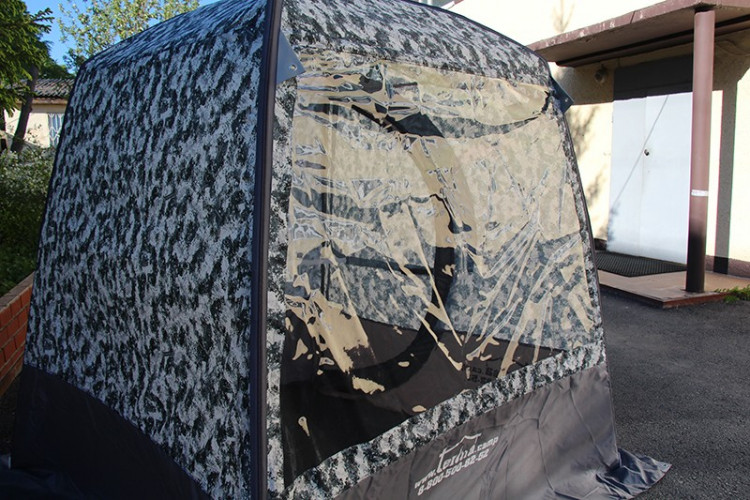 Мобильная баня ТЕРМА-10 с 1 окном (походная) в Хабаровске