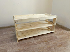 Полка для обуви деревянная Полка для обуви деревянная