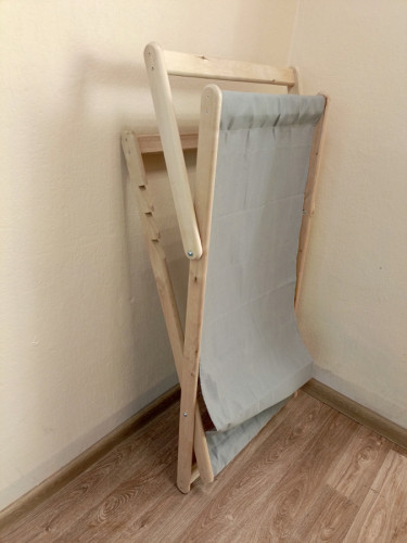 Кресло-шезлонг деревянное складное в Хабаровске