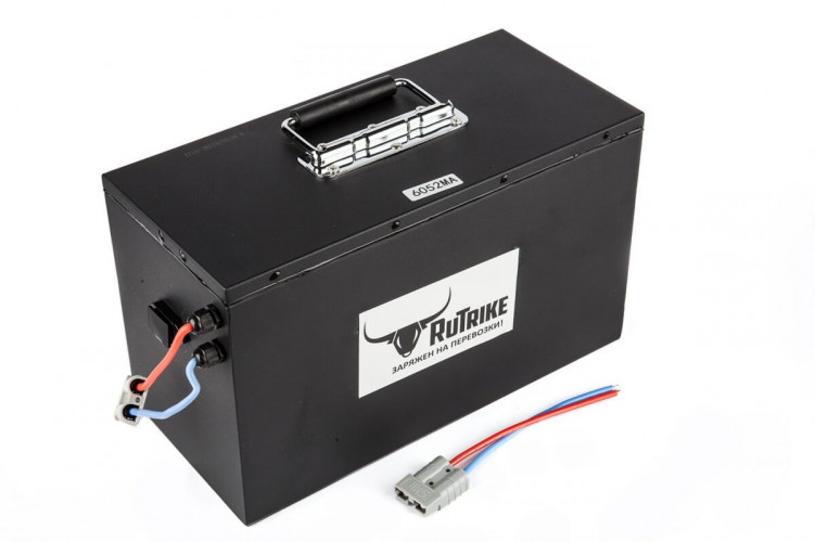 Литиевый тяговый аккумулятор RuTrike 60V52A/H Li(MnCoNi)O2 в Хабаровске