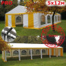 Шатер Giza Garden Pro 5 х 12 м в Хабаровске