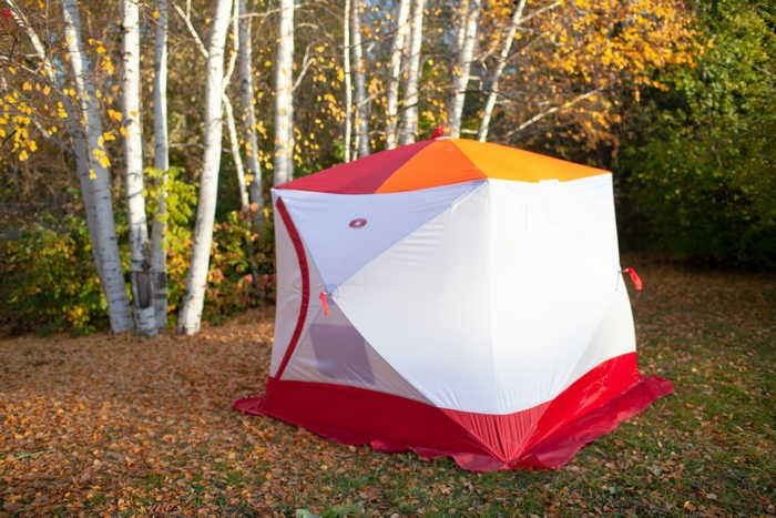 Палатка для рыбалки Медведь КУБ-4 Утепленная в Хабаровске