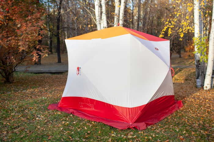 Палатка для рыбалки Медведь КУБ-4 Утепленная в Хабаровске