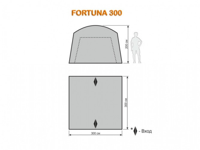 Шатер-тент World of Maverick FORTUNA 300 в Хабаровске