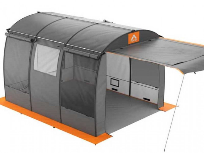 Шатёр - Мобильная баня-палатка Морж Shelter 2 сорт в Хабаровске