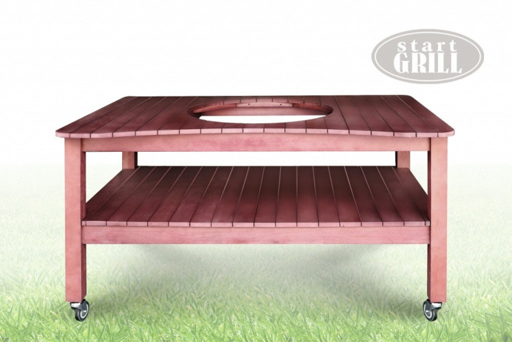 Стол для керамического гриля Start Grill на колесах в Хабаровске