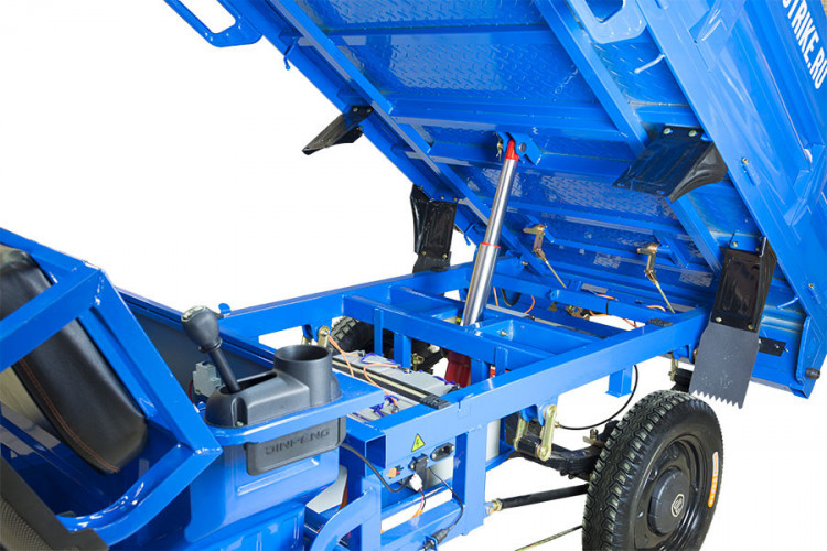 Грузовой электрический трицикл Rutrike D5 1700 гидравлика в Хабаровске