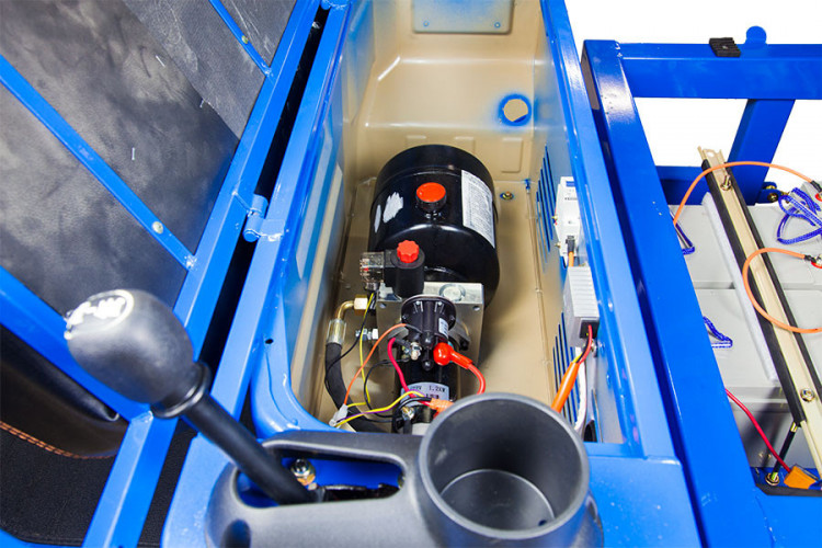 Грузовой электрический трицикл Rutrike D5 1700 гидравлика в Хабаровске