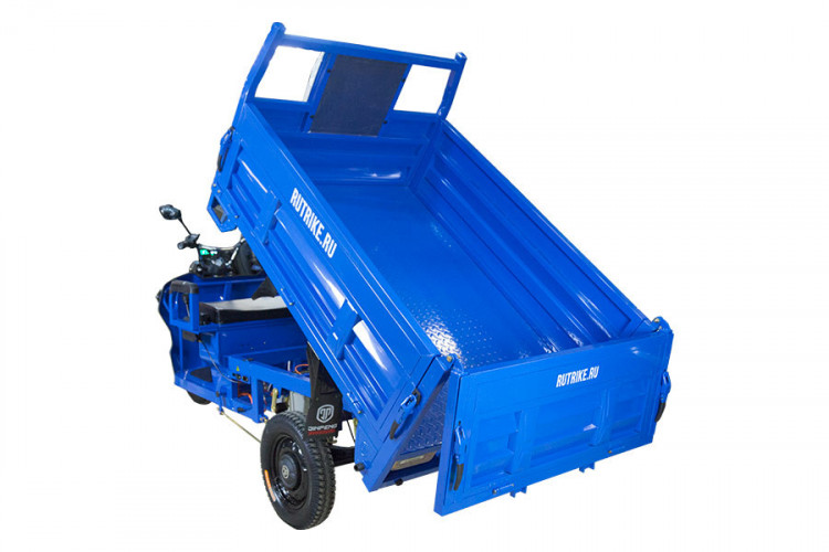 Грузовой электрический трицикл Rutrike D5 1700 гидравлика в Хабаровске
